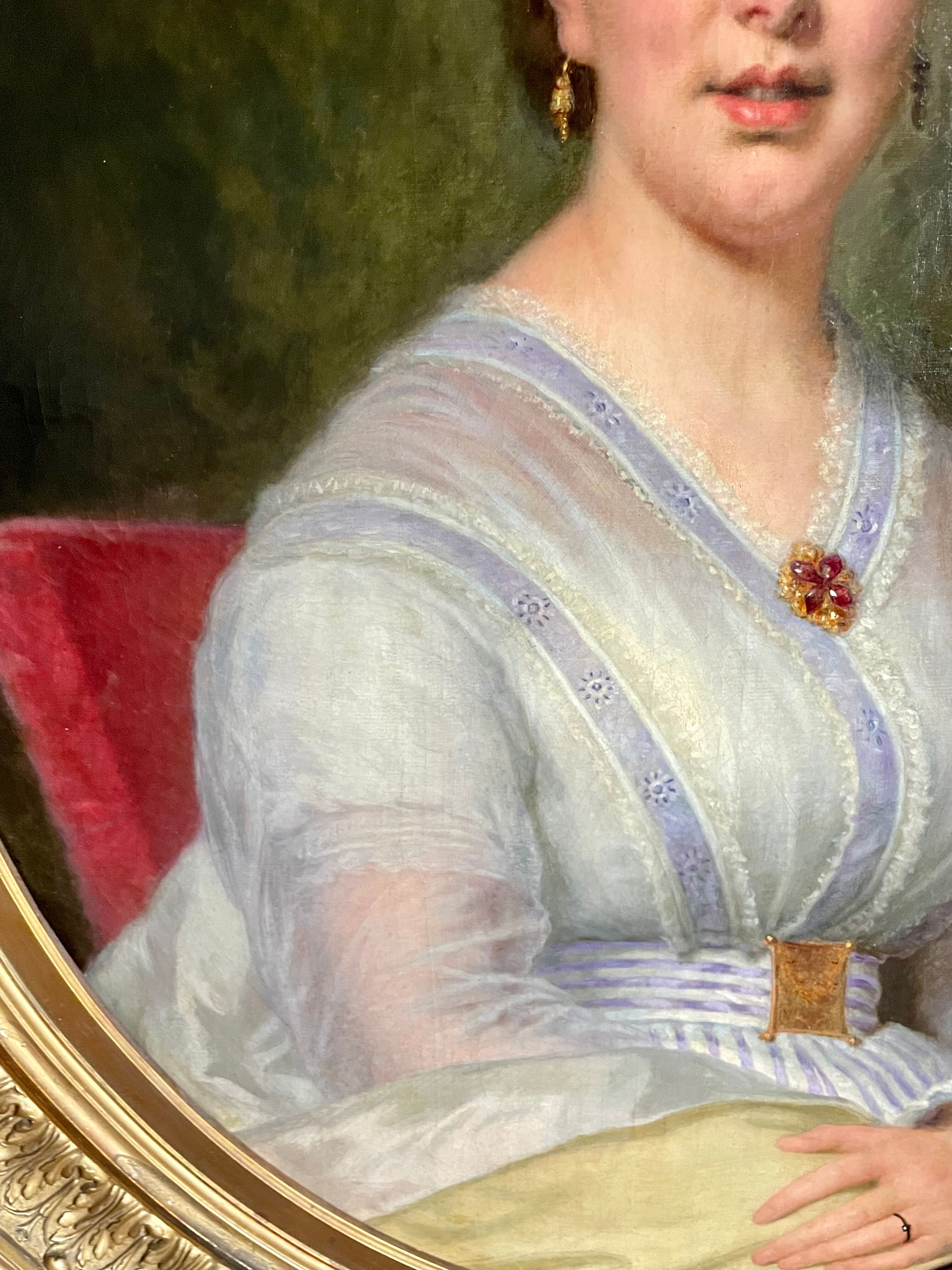 Portrait of an elegant woman