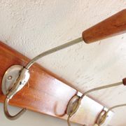 Wood coatrack vintage 60/70