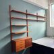 Vintage Scandinavian teak modular wall unit "Veggen De Luxe", Norway