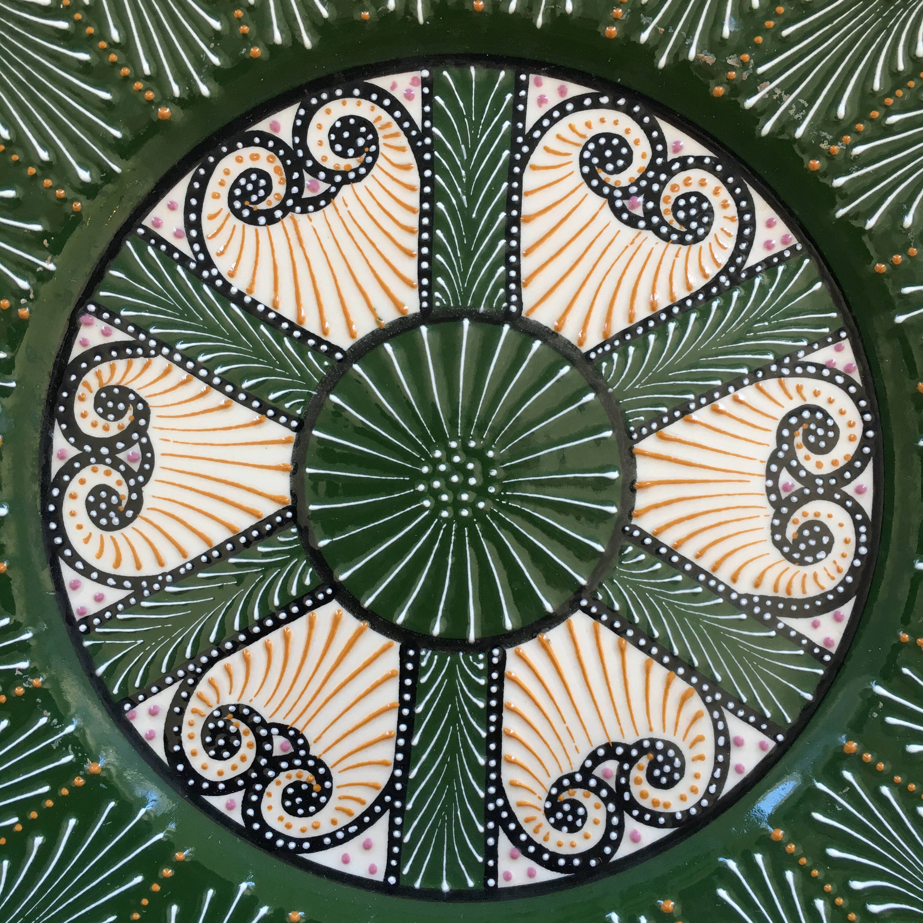 Dish signed HB Quimper