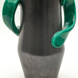 Vase vert et anthracite, 1960