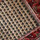 Tapis Vintage Seraband Indien en Laine, Années 1970, Élégance Artisanale