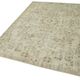 Hand-knotted one-of-a-kind turkish beige carpet 148 x 287 cm