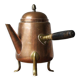 Copper Kettle Norway 1960s, Vintage