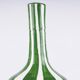 Vase artisanal strié grosses rayures