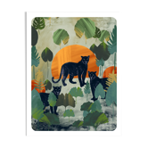 Illustration "Felines" A4