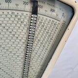 Antique double-sided scale grocery counter