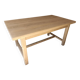 Renovated solid oak farmhouse table