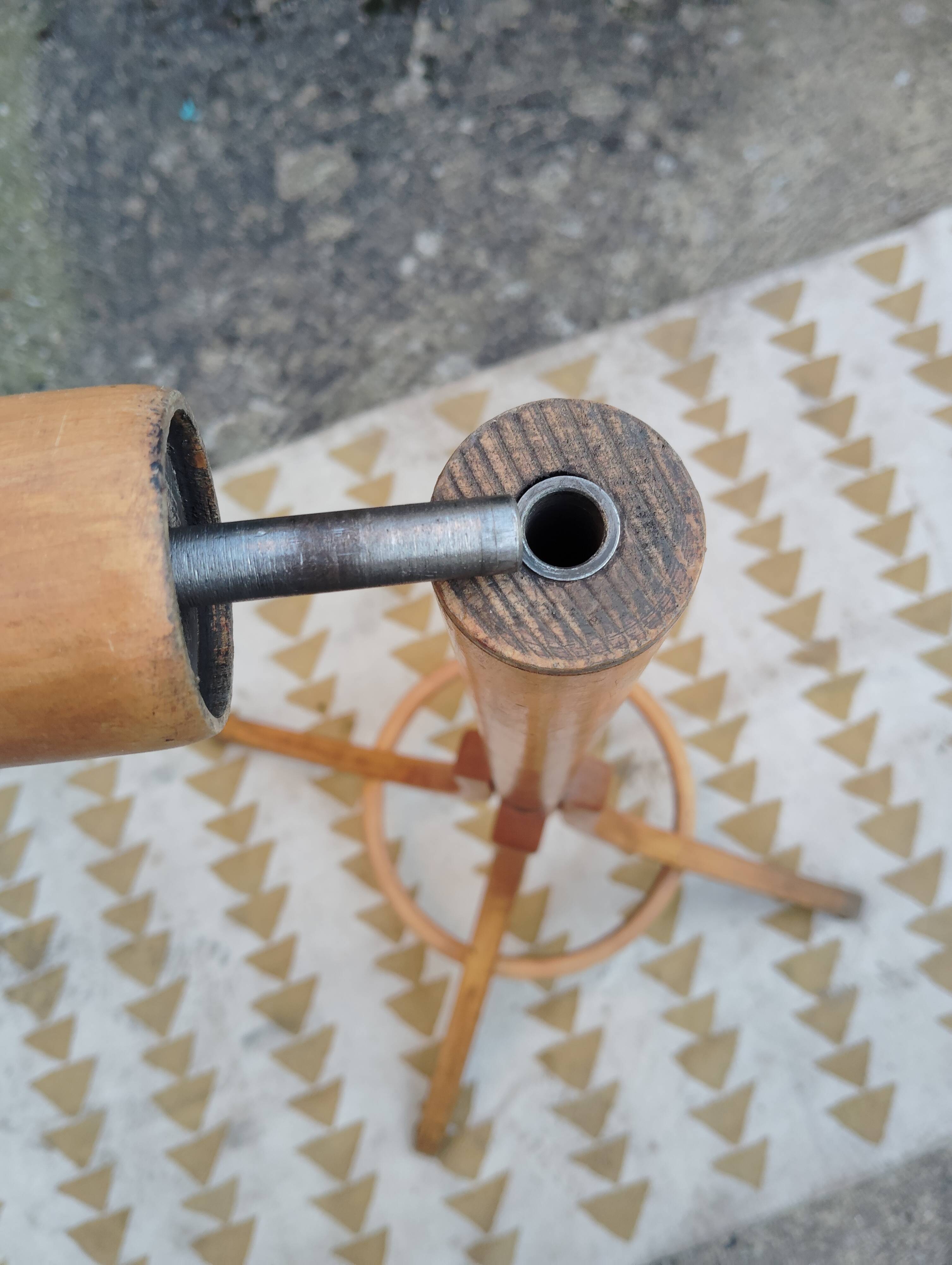 Parrot coat rack attributed to the "Baumann" house.