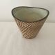 Vase ovoide en ceramique design Signé D&B Hohr Gesgesch