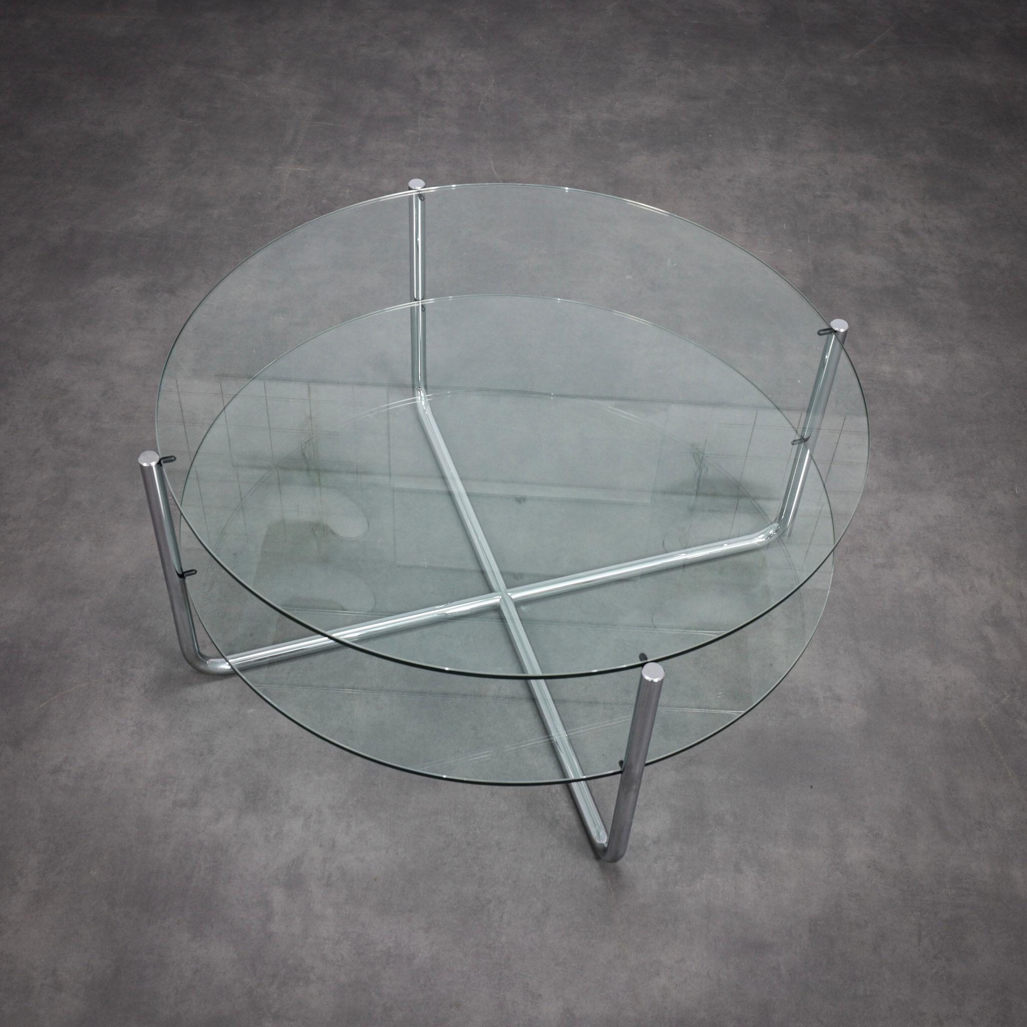 Bauhaus coffee table model 427 by Dutch Originals, 1990s