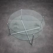 Table basse Bauhaus modèle 427 par Dutch Originals, années 1990.