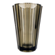Vase en verre fumé