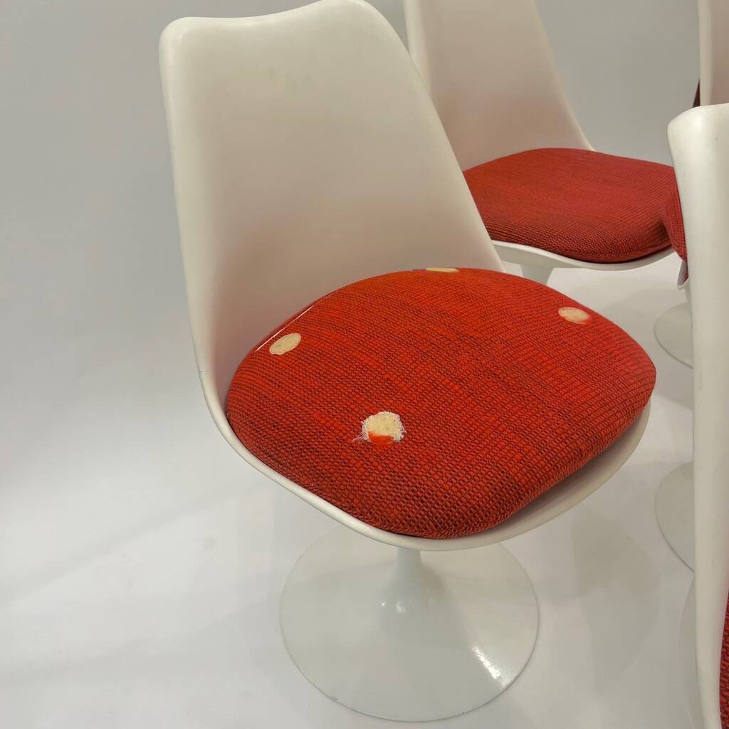 6 chaises pivotante Knoll Eero Saarinen vers 1970