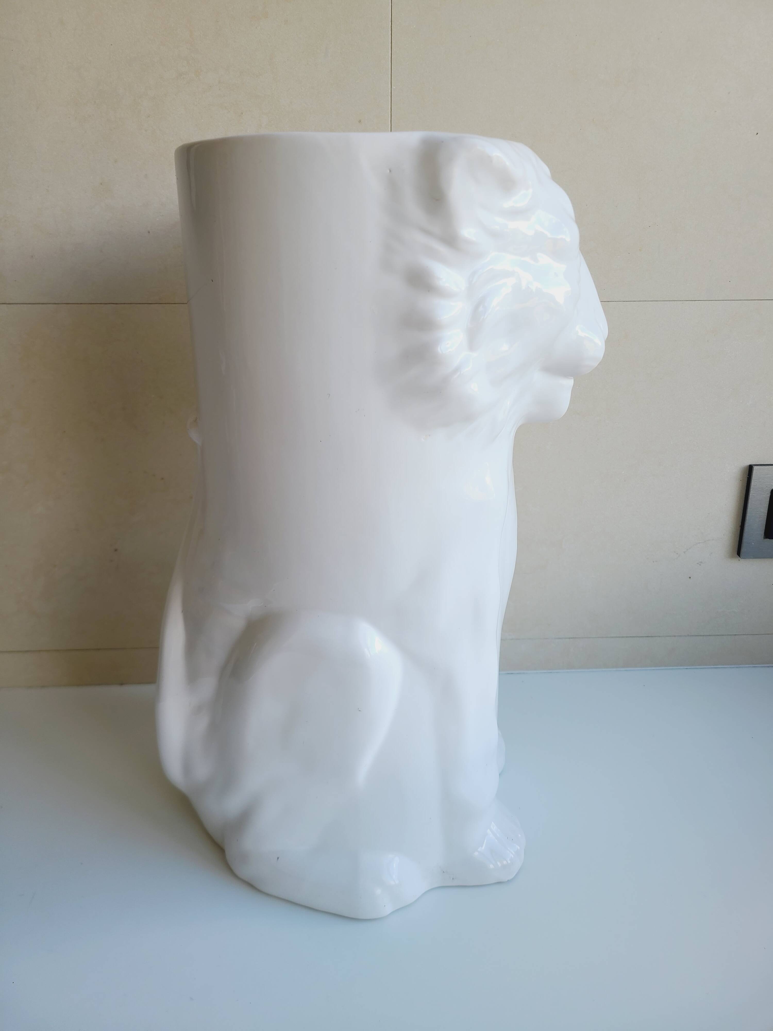 porte parapluie italien vintage en céramique