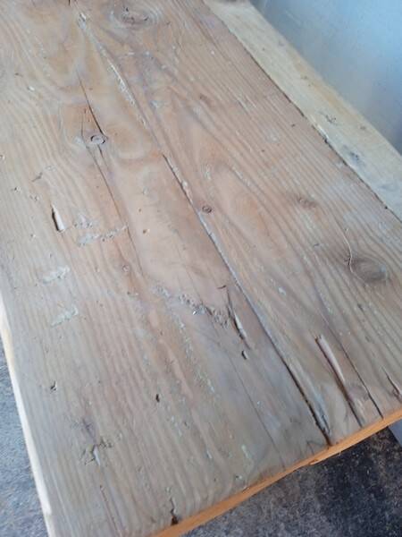 Workbench 120cm old solid wood