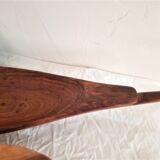 Lot of 3 African wooden dishes