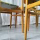 Suite de 6 chaises années 60