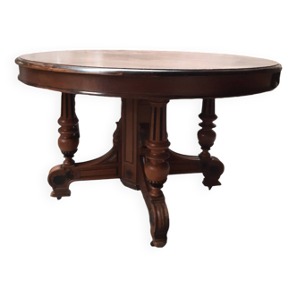 Oval table