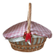 Panier à pique-nique ancien