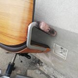 Stoll leather armchair