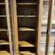 Large cherry wood bookcase