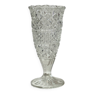 Glass vase size