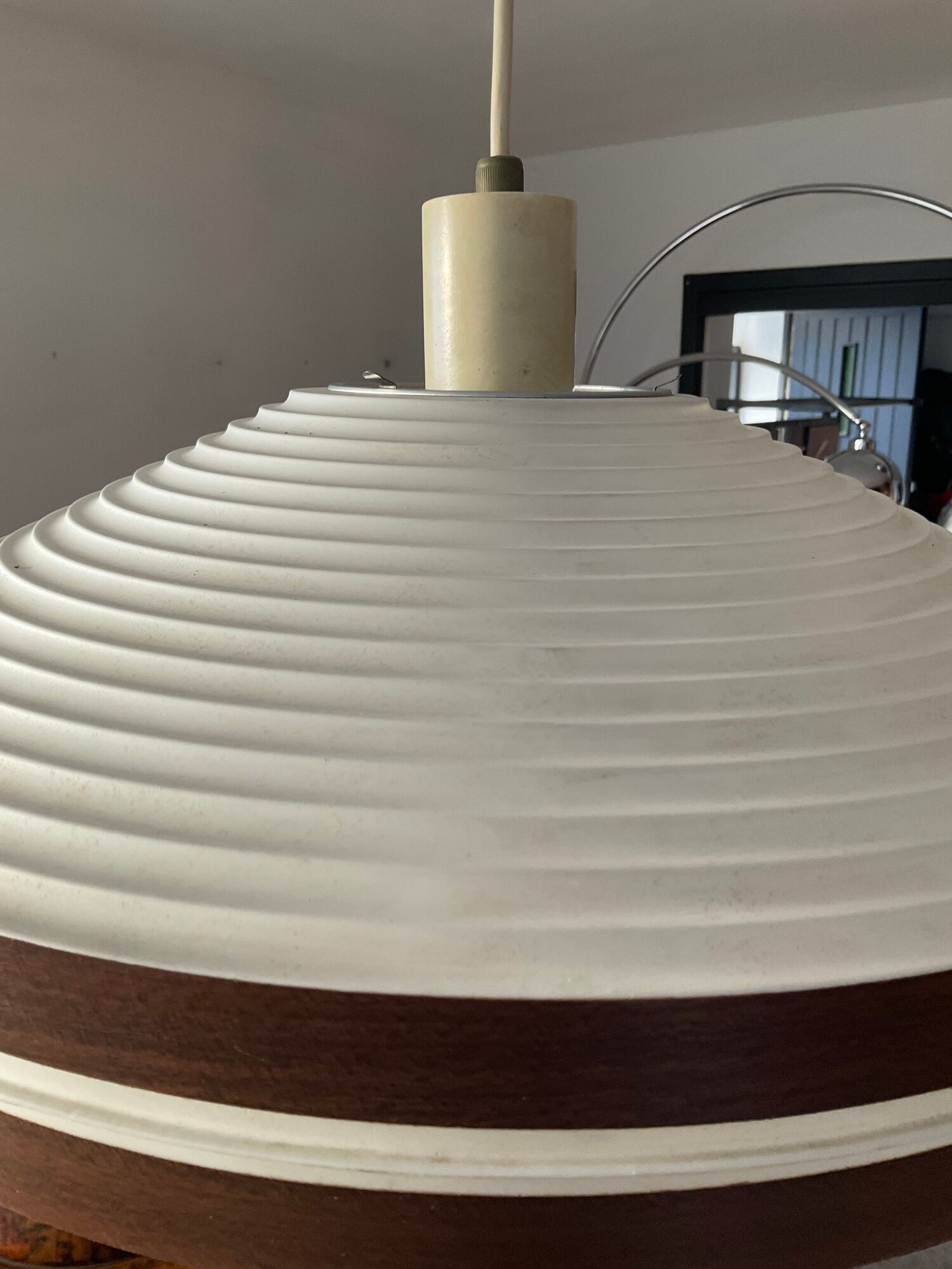Origami Erco pendant lamp by Aloys Gangkofner 60s