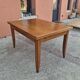 Extendable table in solid oak - French Reconstruction style 1950