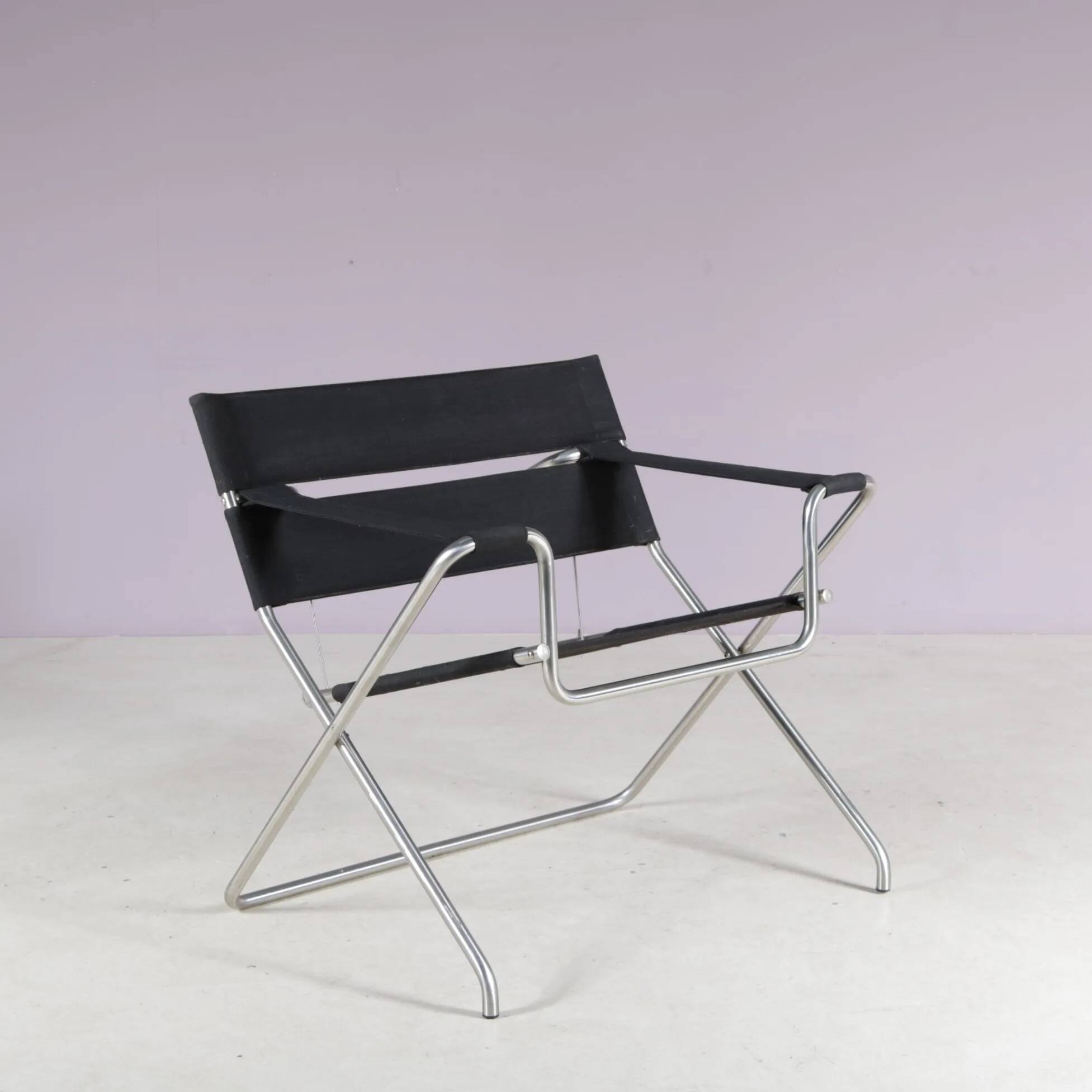 1980s “D4” folding chair by Marcel Breuer for Tecta, Germany