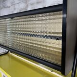 Yellow vintage kitchen furniture in Formica