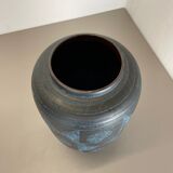 Fat Lava Ceramic "Ankara" Vase by Heinz Siery Carstens Tönnieshof, Germany 1960s