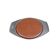 Bramah cheese board in stainless steel and teak