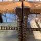 Paire de chaises bois tourné