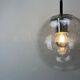 Set of 3 bubble glass pendant lamps by RAAK Amsterdam 1960