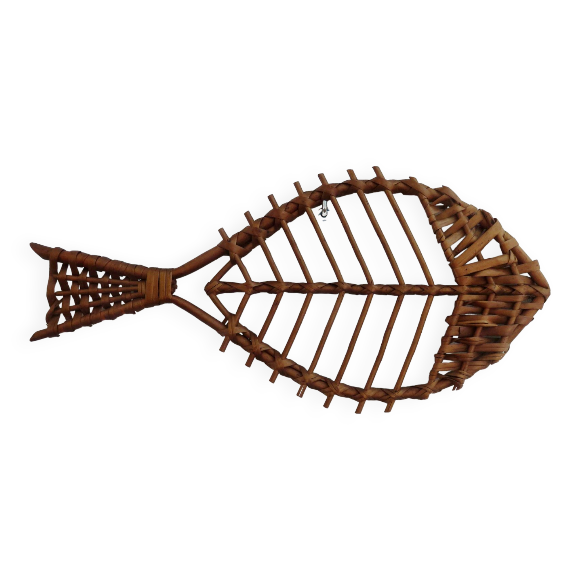 Wall rattan fish