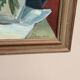 Original Swedish Oil on Panel from the 1940s – "Floral Still Life" by B. Segerdahl – Signed – Framed – 56 × 48 cm (22" × 18.9")