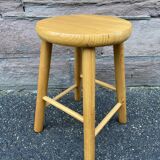 Vintage pine stool