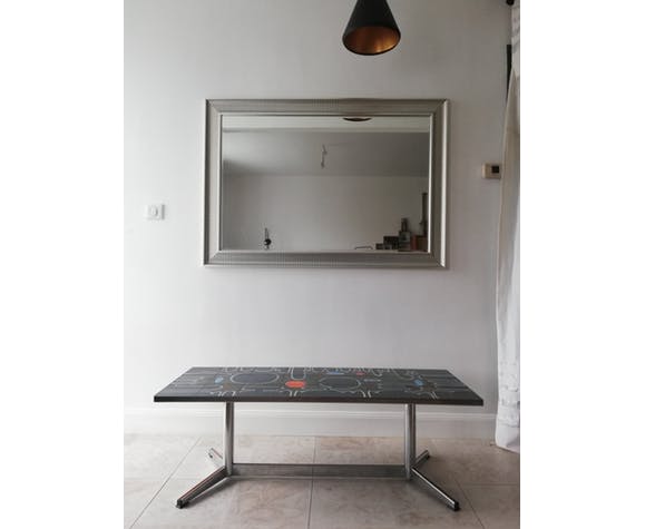 Ceramic coffee table 70s