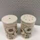 Beautiful salt and pepper set in porcelain from English Hornsea