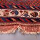 Vintage Kamseh Rug 130x97 cm, small, Tribal oriental Carpet truly Shabby Chic