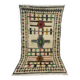 Handmade wool berber rug 250 x 150 cm