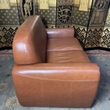 Leather club sofa