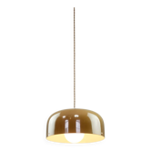 Space Age Brown Pendant Lamp from Guzzini, 1960s