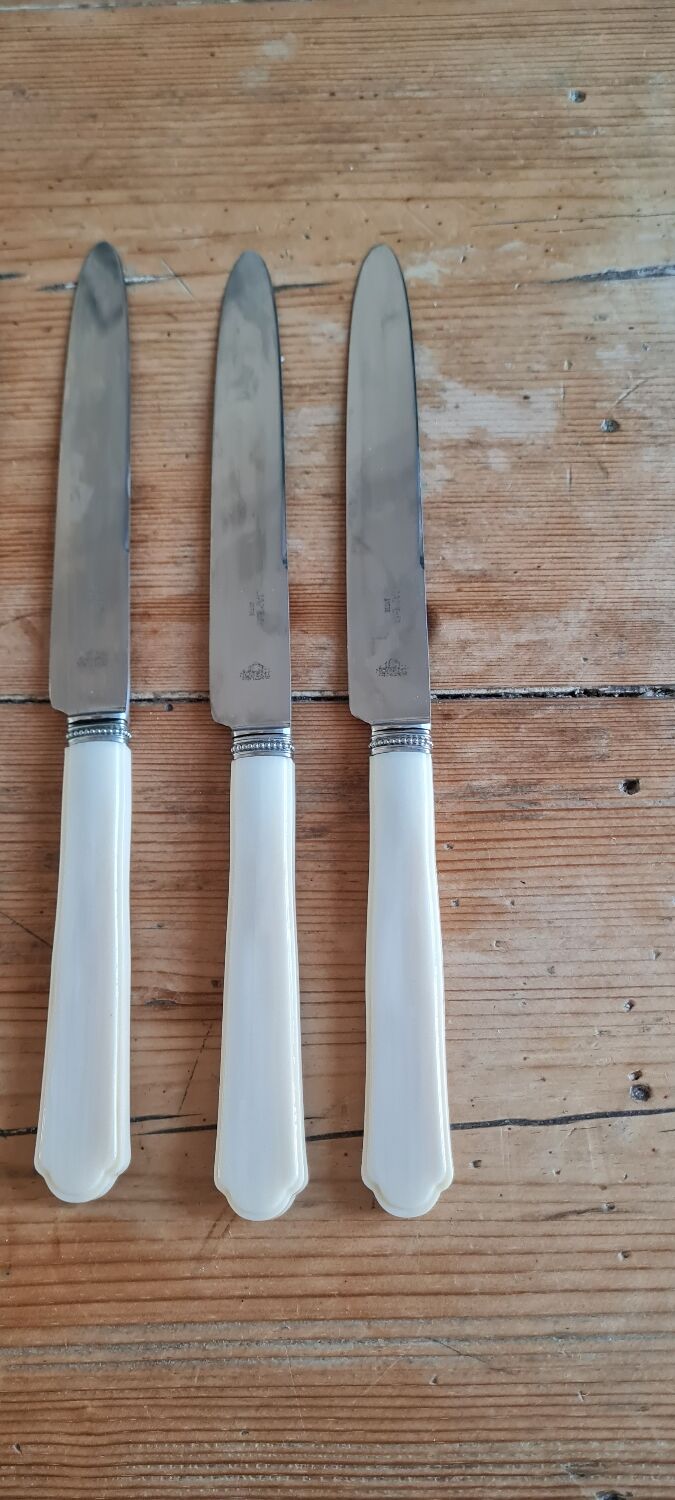 Setvde 12 knives in bakelite and stainless steel