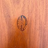 Large teak serving tray 1960s Scandinavian signed 76cm Denmark
