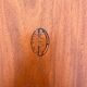 Large teak serving tray 1960s Scandinavian signed 76cm Denmark
