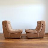 Pair of BEKA armchairs or sofa 1970s