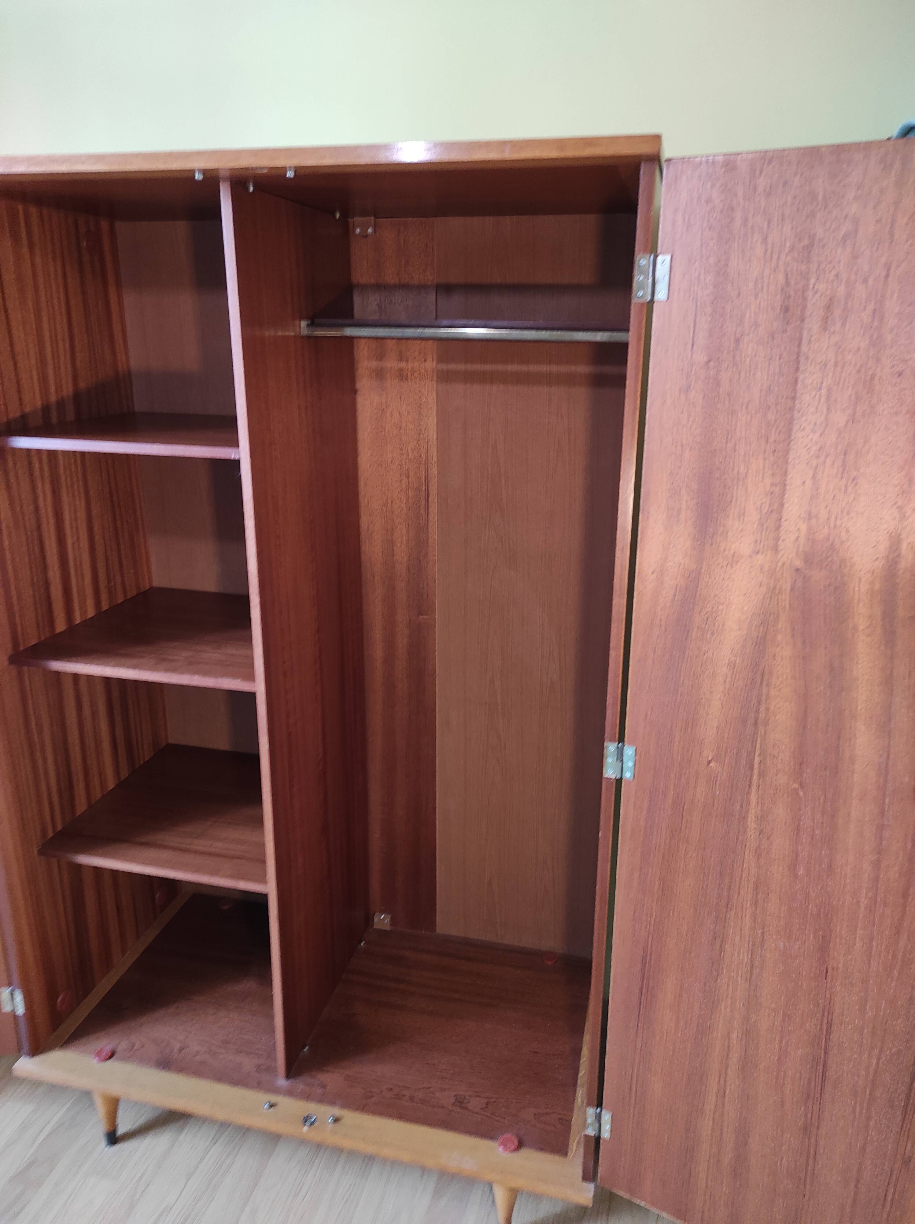 Scandinavian two-door wardrobe