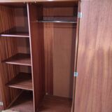 Scandinavian two-door wardrobe